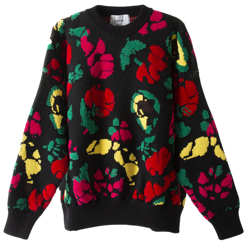 Bonsai Knit Crewneck Oversize Fit Fruit KN016 Degli Uberti